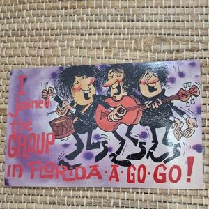 Vintage Florida Go Go Post Card